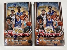 Lot of 2 - 2025-26 Bowman Basketball Hobby Box Factory Sealed Ships Fast!
