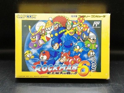 Capcom FC Soft Rockman 6 gebraucht