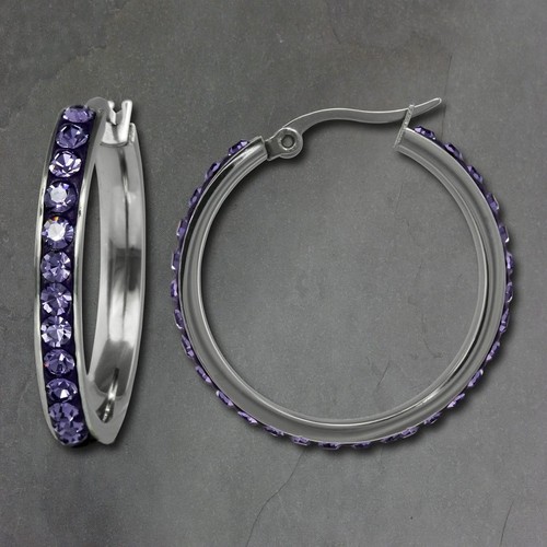 Orecchini Pendenti Donna In Acciaio Inox E Ceramica Nera Con Zirconi Bianchi – Amello, Eleganti E Moderni, Ideali Come Regalo