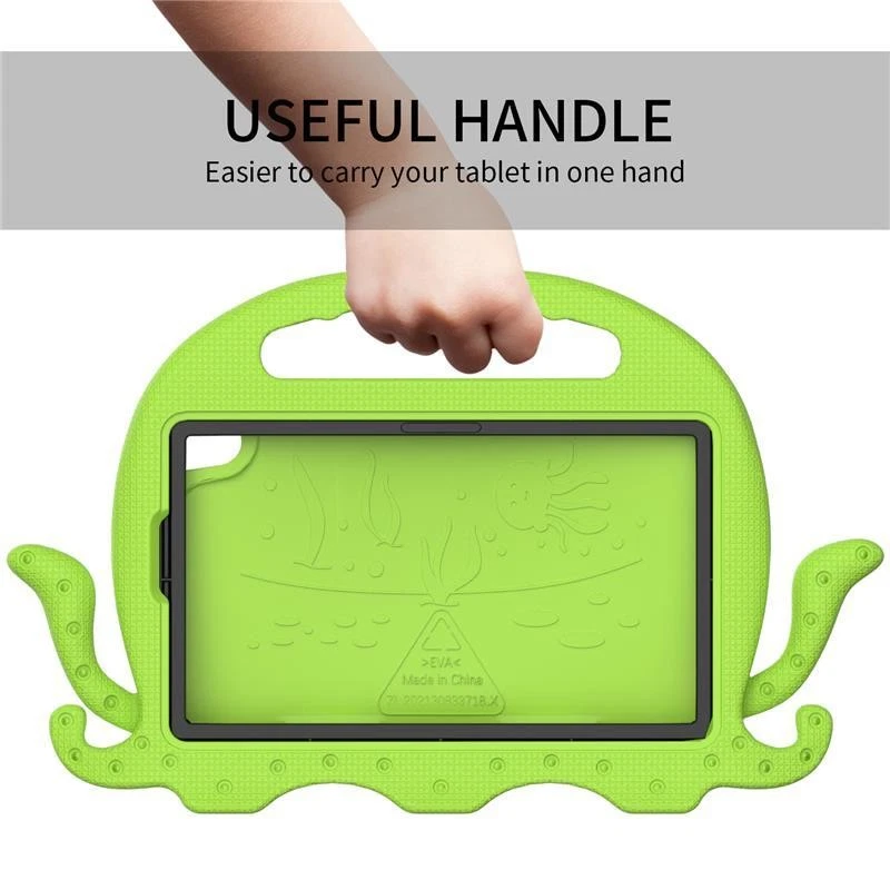 Lenovo Tab M8 4th 3rd 2nd Gen Kid Shockproof Case Handle Stand Cover Tough Case - Image 3 of 4