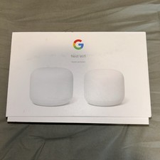 Google Nest Wifi Router and Point - Snow