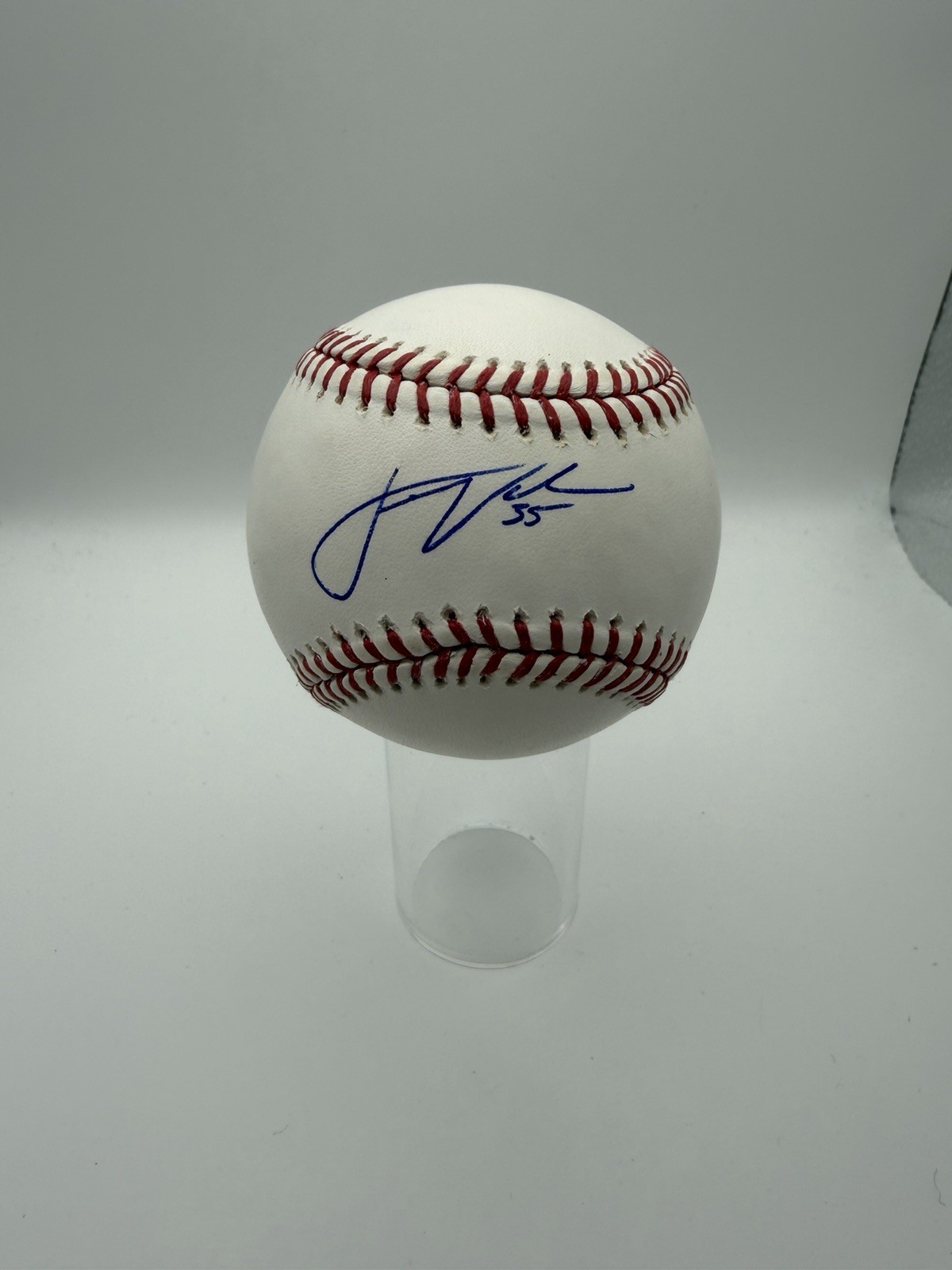 Beautiful Justin Verlander Signed Baseball PSA Certified Autograph Rare Auto view 5