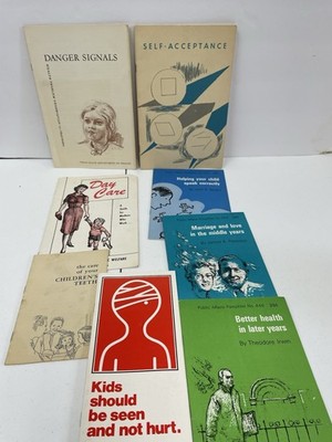 Lot 8 MCM Texas Dept of Health Public Affairs Mental Physical Health Booklets