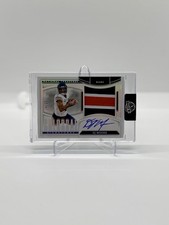 2024 National Treasures DJ Moore Colossal Signature Patch Holo Silver Auto #/25