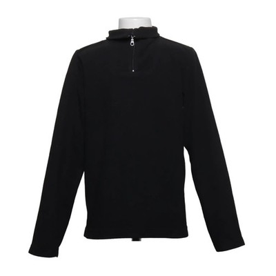 Fleecepullover, Größe: 140/152, Schwarz, Einfarbig, Fleece, Jungen #fss