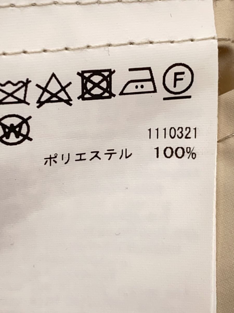 AMERI Coat M Polyester Beige Solid Used - image 4