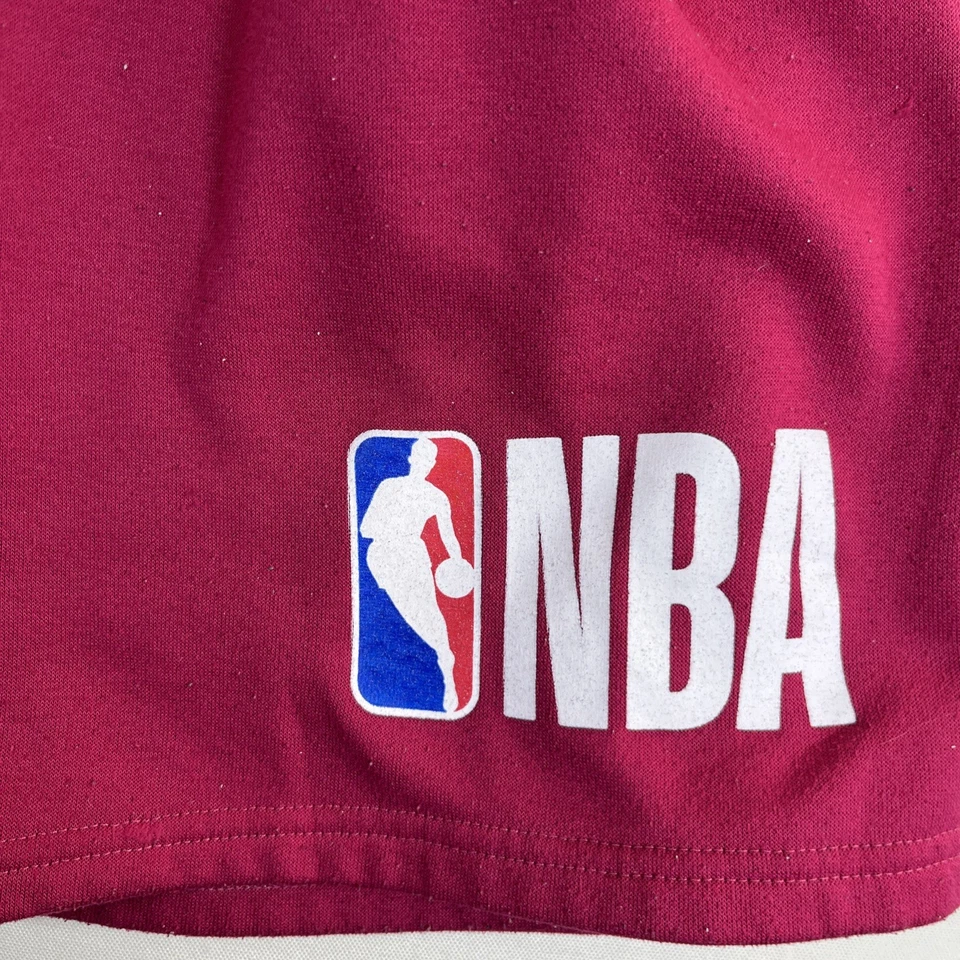Pantalones Cortos para Hombre NBA Fucsia Talla M - 2 Bolsillos, Logotipo de Escritura, Cordón Foto 3 de 4