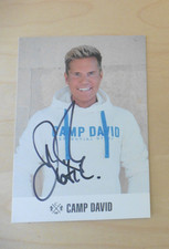 Dieter Bohlen - Autogrammkarte - Camp David -