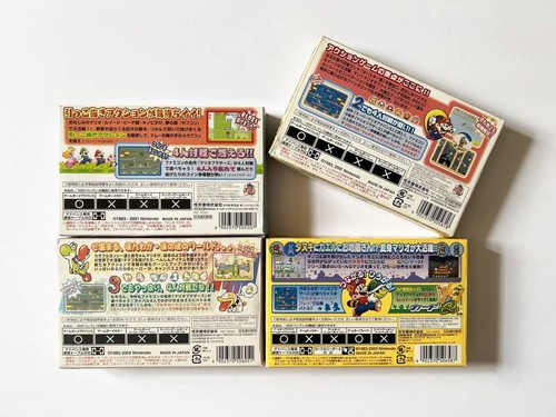 Super Mario Advance 1 2 3 4 Set 4 lots Nintendo GameBoy Advance Japan With box - Picture 2 of 4