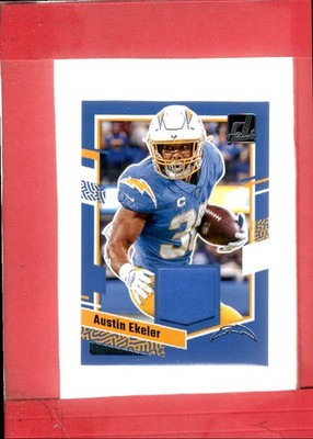 2023 Donruss Threads #20 Austin Ekeler MINT MEM LA Chargers ID:77341