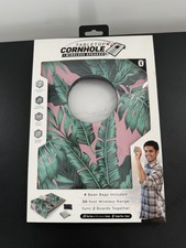 Tabletop Cornhole Game Bluetooth Wireless Speaker With 4 Bean Bags New