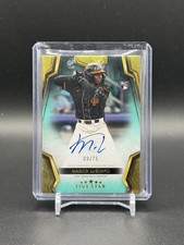 2024 Topps Five Star - Autographs Marco Luciano #FSA-MLU Aqua /75 (AU, RC)