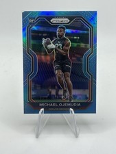 2020 Panini Prizm Carolina Blue Prizm Michael Ojemudia #317 (NM)