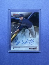 2018 Bowman's Best Ryan Weathers Auto Rookie RC #B18-RW NY Yankees