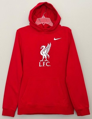 Nike Liverpool FC Hoodie Boy's Size Large Hooded Sweatshirt Soccer