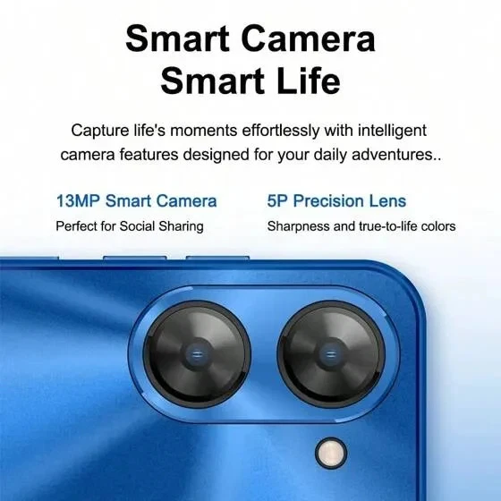 Nuevo teléfono celular Meizu Mblu 21 64 GB + 4 GB versión ROM global desbloqueado de fábrica negro Foto 2 de 4