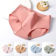 Moisture Wicking Solid Color Women's Brief Underpant with Cozy Comfort