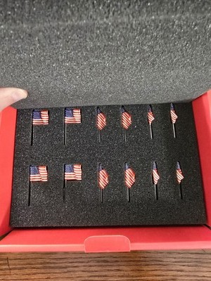 Code 3 Collectibles Old Glory American USA Flag Accessory Set For All 1/64 Scale