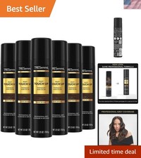 Instant Grey Hair Coverage - Travel-Size 6-Pack Dark Brown Root Touch Up Spray