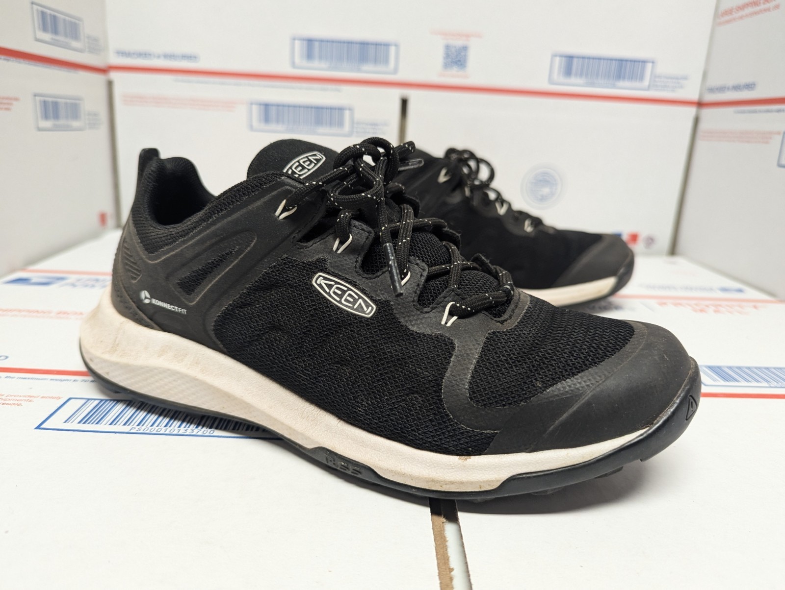 Scarpe da trekking KEEN KonnectFit Keen Dry Trail da donna taglia 6 5 nere