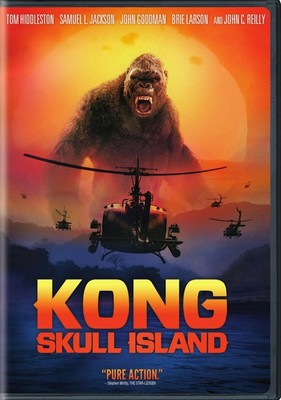 Kong - Skull Island DVD Tom Hiddleston NEW