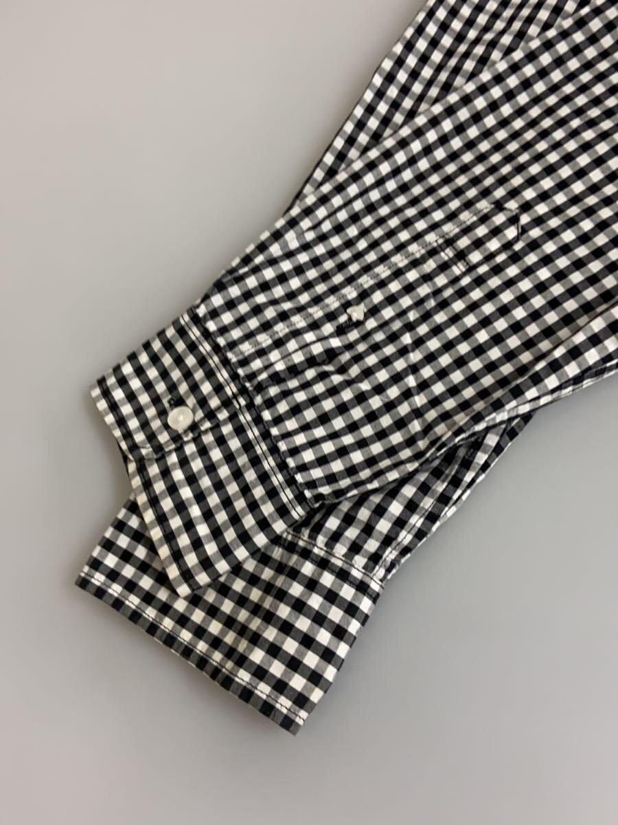 STUSSY Long Sleeve Shirt, Size L, Cotton, Black Check thumbnail 5