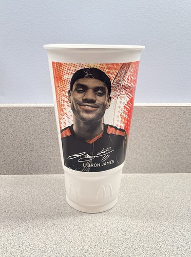 2010 McDonald’s LeBron James 32 Oz Souvenir Winning Refreshment Cup MVP RARE - Bild 3 von 6