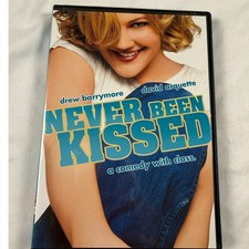 Never Been Kissed DVD 1999 Drew Barrymore Rom-Com Widescreen Excellent Condition