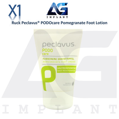 Pomegranate Foot Lotion 30ml PODOcare Lightweight Skin Care