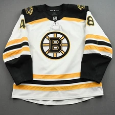 2021-22 Matt Grzelcyk Boston Bruins Game Used Worn NHL Hockey Jersey MeiGray