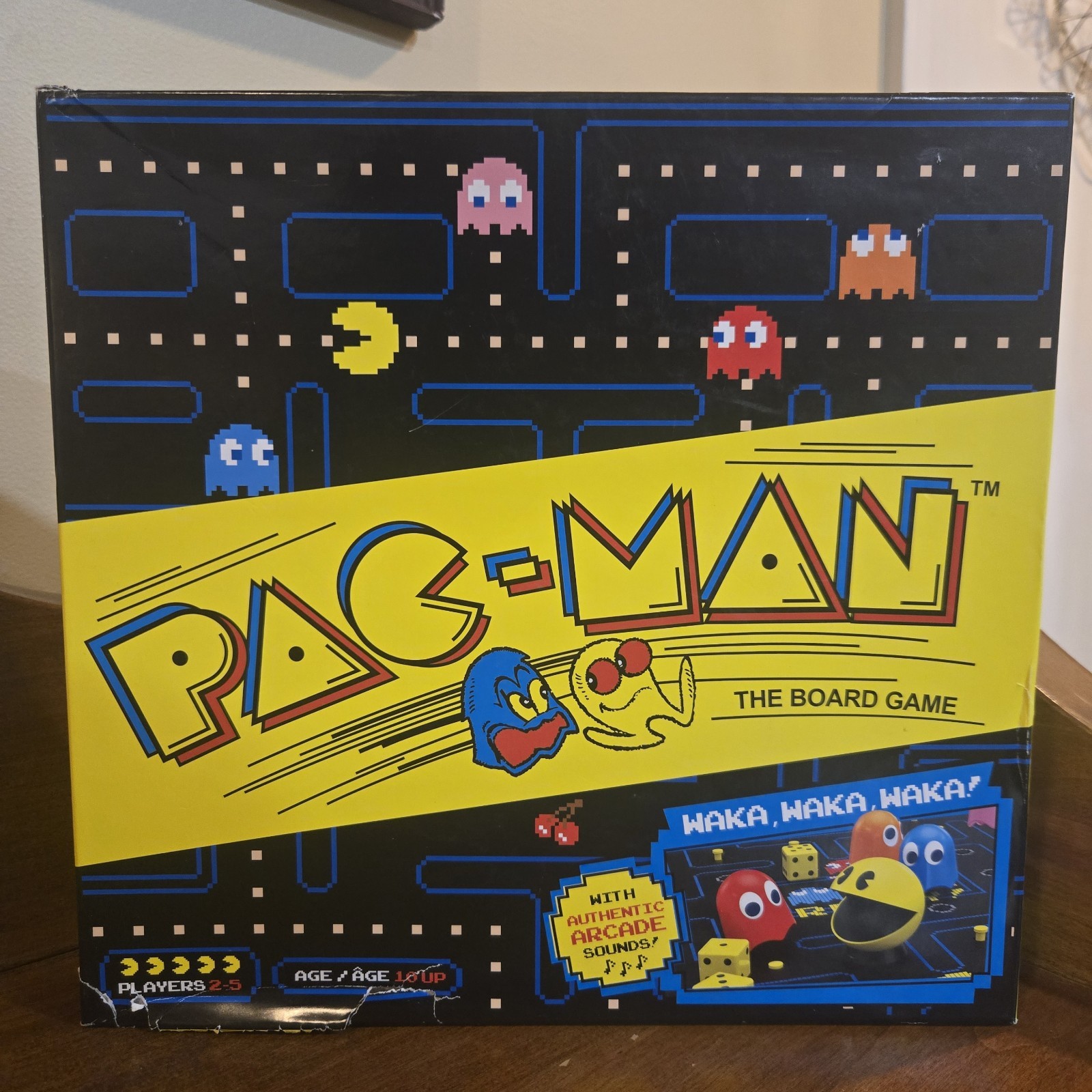 Pac-Man: The Board Game with Authentic Arcade Sounds 100% Complete