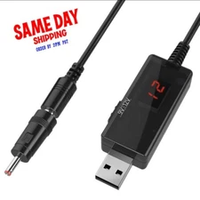 DC 5V Boost to 9V 12V Voltage Converter USB Step-up Line for USB Power Small Fan