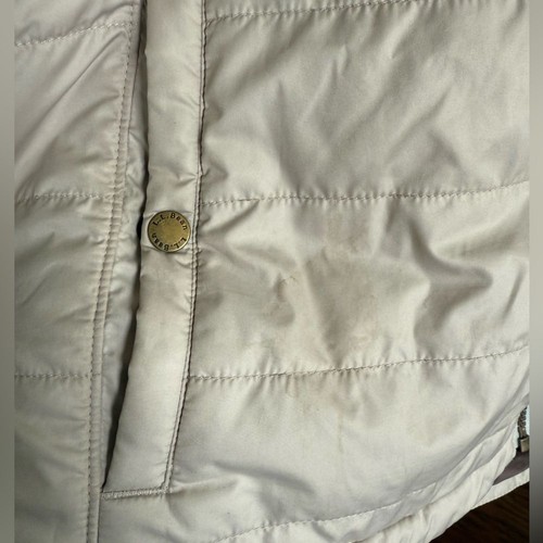 L.L. Bean Women's Mountain Classic Puffer Jacket, Colorblock Taupe Brown/Gray XL - Picture 9 of 15