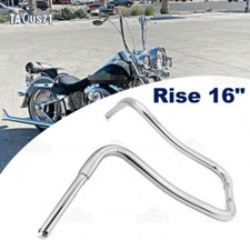 16" Rise Ape Hangers Handlebar For Harley Touring Road Glide Road King