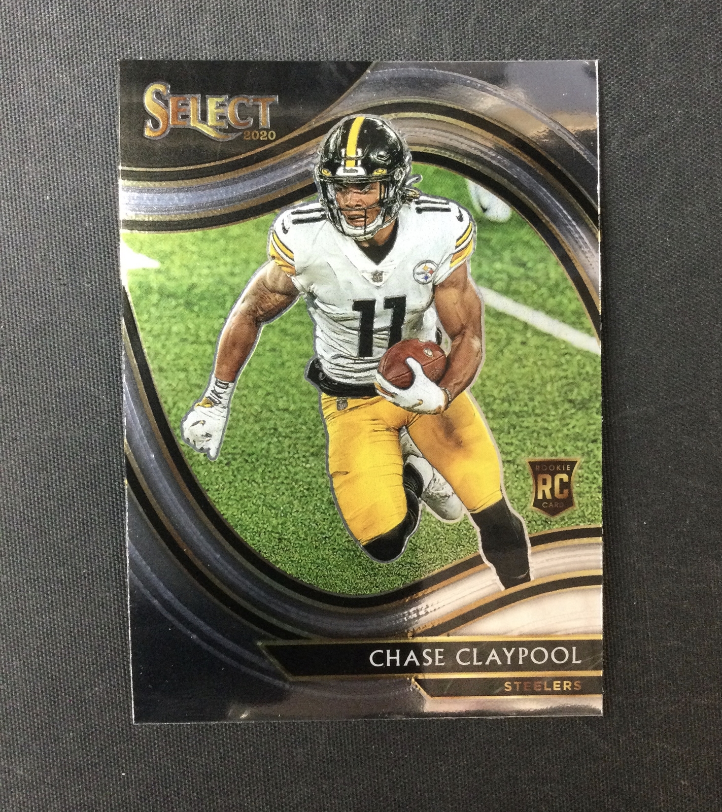 2020 Panini Select #370 Chase Claypool Pittsburgh Steelers RC