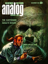 Analog Science Fiction-Science Fact  Vol 82, No. 4, Dec 1968 Art Poster 18x24