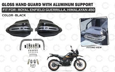 Fit For Royal Enfield "Guerrilla & Himalayan 450 Black Gloss Hand Guard"
