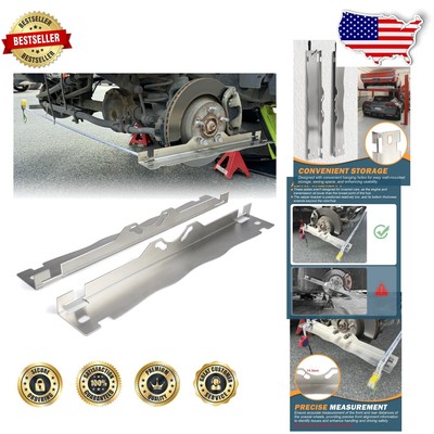 Precision Toe Alignment Tool Plates - Universal Fit with Space-Saving Design