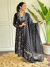 Women' s Pure Cotton Embroidery Kurta with Pant  Dupatta