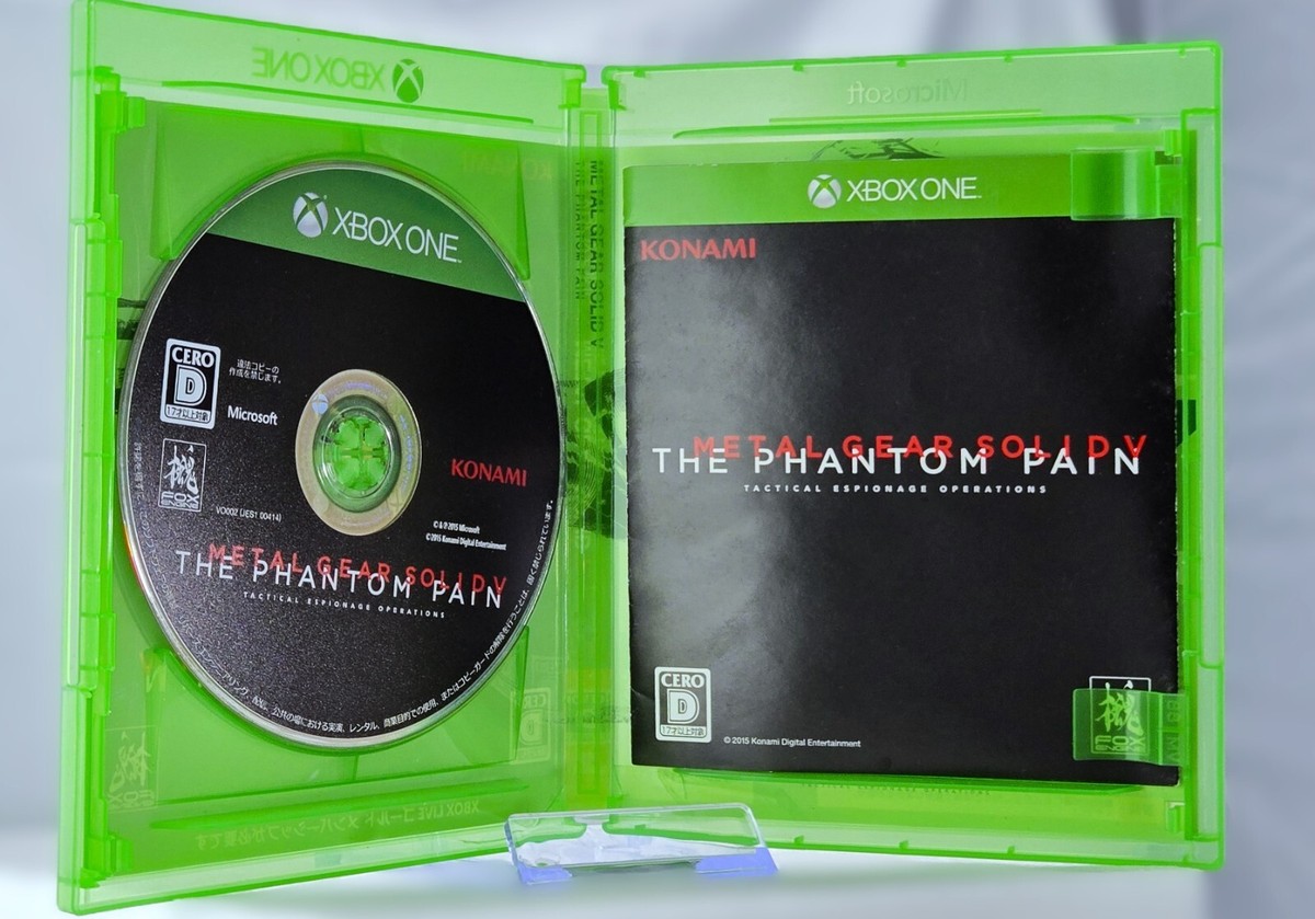 Metal Gear Solid V 5 Phantom Pain Collectors Edition + Bonus Disc