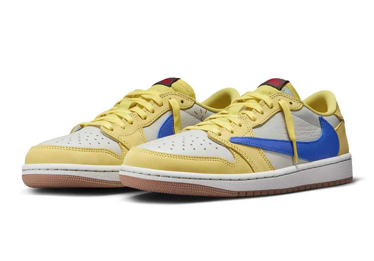 Travis Scott × Nike WMNS Air Jordan 1 OG Canary DZ4137-700 Travis Scott × Nike WMNS Air Jordan 1 OG Canary DZ4137-700