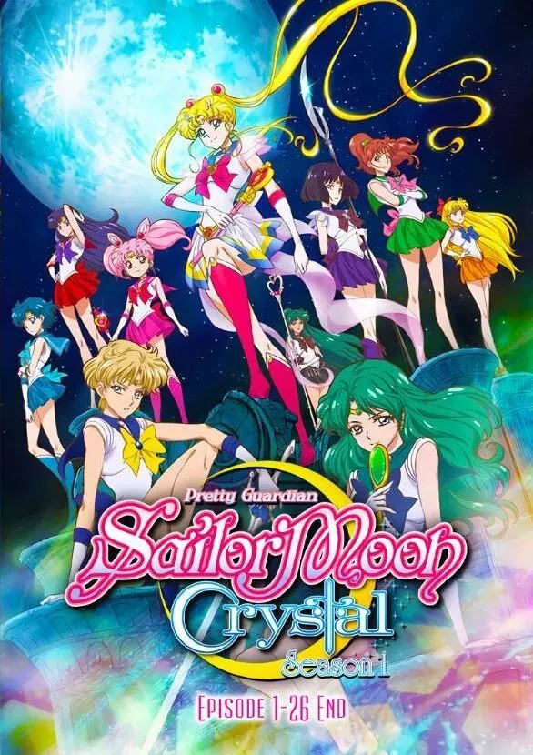 DVD Anime Sailor Moon Crystal Complete TV Series 1-39 End Season 1