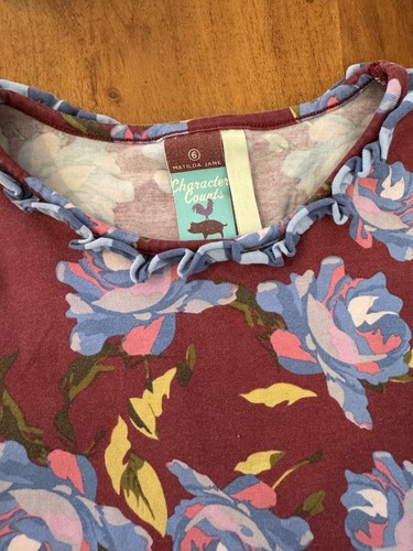 MJ HSA Classic Winifred Dress Purple Floral Character Counts Matilda Jane Girl 6 - Picture 3 of 7