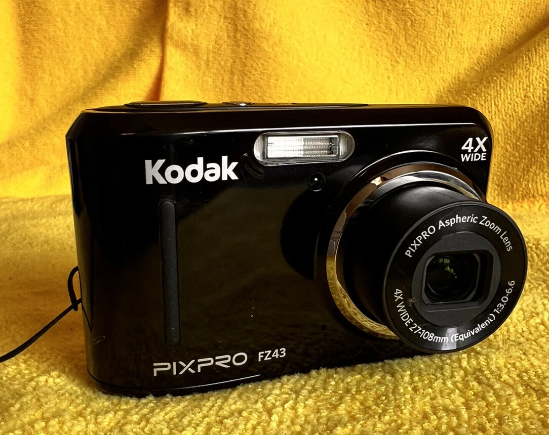 KODAK PIXPRO FZ43 16MP 4X Zoom HD 720P Compact Digital Camera