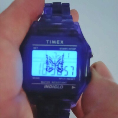 Needles　BEAMS BOY  TIMEX　Classic　Digital NEEDLES Timex BEAMS BOY Classic Digital Black | Hypebeast