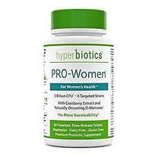 PRO-Women: Probiotics for Women with Cranberry Extract & D-Mannose - 15x More Ef