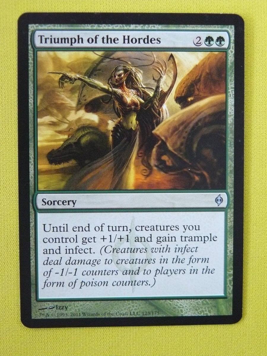  Magic: the Gathering - Triumph of The Hordes - New Phyrexia :  Toys & Games