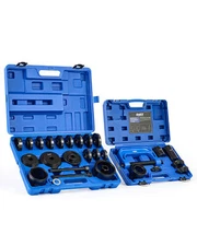 OMT 10pc Ball Joint Press Set for 2 & 4WD and 24pc Wheel Bearing Puller Set