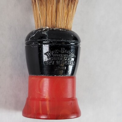 Vintage Ever Ready 200 red bakelite Shave Brush
