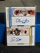 2021 National Treasures Chazz Surratt Sage Surratt Dual Auto Collegiate /99